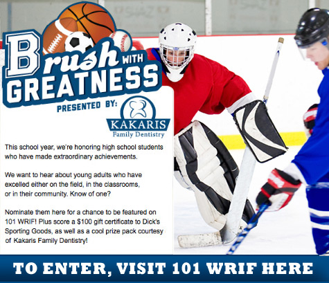 Brush with Greatness presented by Kakaris Family Dentistry